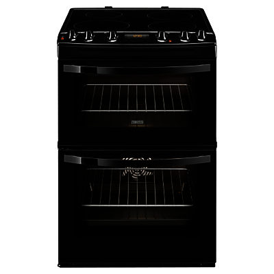 Zanussi ZCI68300BA Induction Hob Electric Cooker, Black